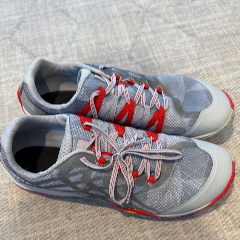 Merrell Hiking Shoes - Gray and Red